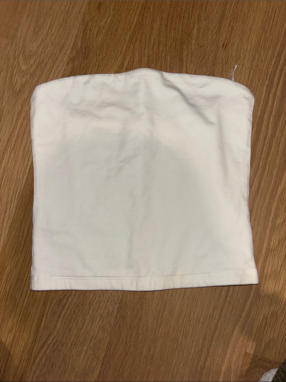 Aritzia White Strapless Tube Top